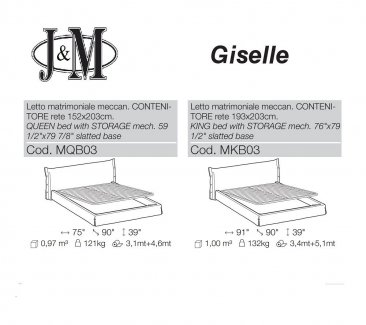 Giselle Storage Bed