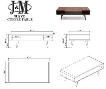 Nuevo Modern Coffee Table