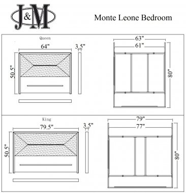 The Monte Leone Bedroom by J&M