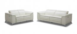 103H Motion Leather Sofa, Love, and Chair