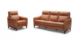 5326B Motion Leather Sofa, Love, and Chair