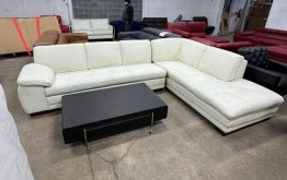 625 White Sectional @ $874