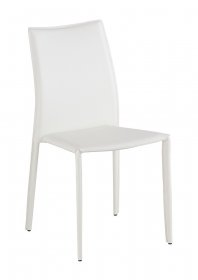 C031B J&M White Dining Chairs
