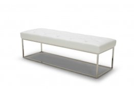 Chelsea Lux Bench In White