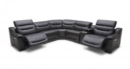 R079-01 Motion Leather Sectional