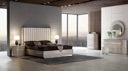 Giorgio Modern Bedroom (Only Night Stands & Mirror Available)