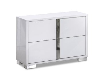 Alice Bedroom Collection in White High Gloss