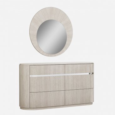 Giorgio Modern Bedroom (Only Night Stands & Mirror Available)