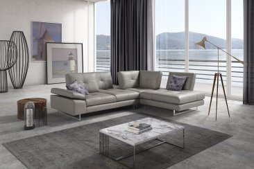 The Prive Leather Sectional