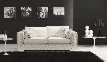 The Vanity Leather Sofa Bed