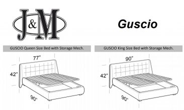 Guscio Premium Storage Bed