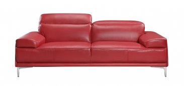 Nicolo Red Sofa Set