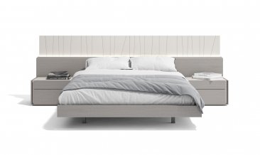 Porto Premium Bedroom Set in Grey