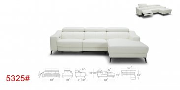 5325 Motion Leather Sectional