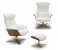 The Karma Lounge Chair in White