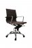 Comfy Low Back Office Chair In Brown