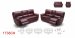 1738C Motion Leather Sofa Set, Love, and Chair