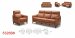 5326B Motion Leather Sofa, Love, and Chair