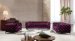 Glitz Purple Sofa Set