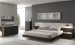 Porto Premium Bedroom Set in Wenge with Light Grey
